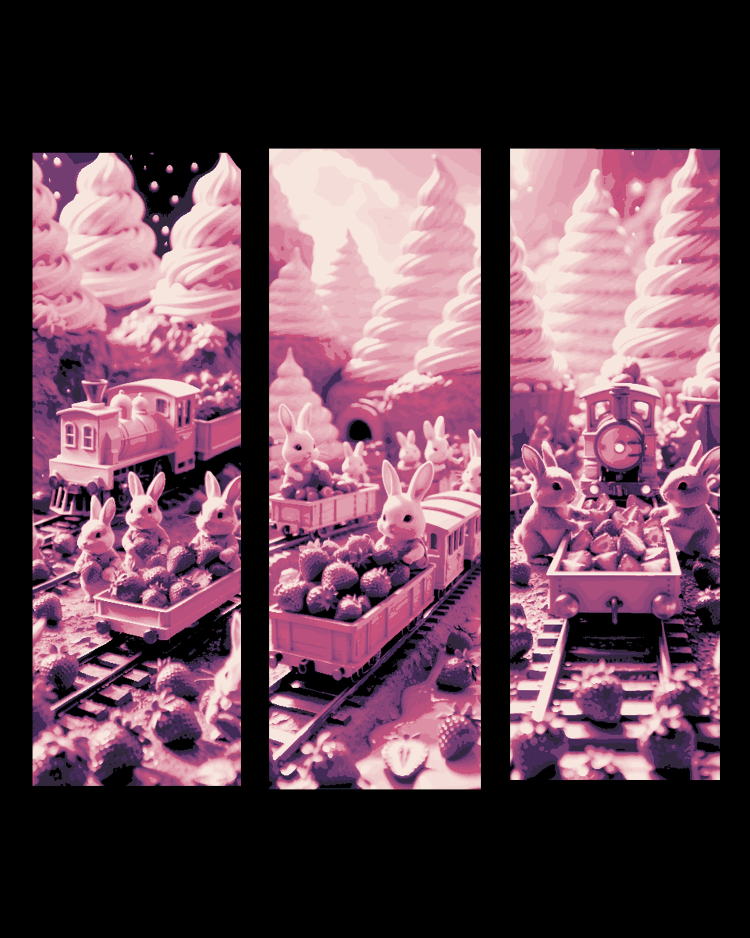 Bunnies and Trains 1