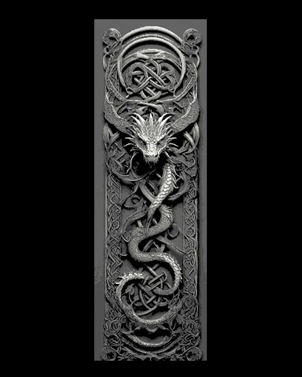 Celtic Knot Dragon 2