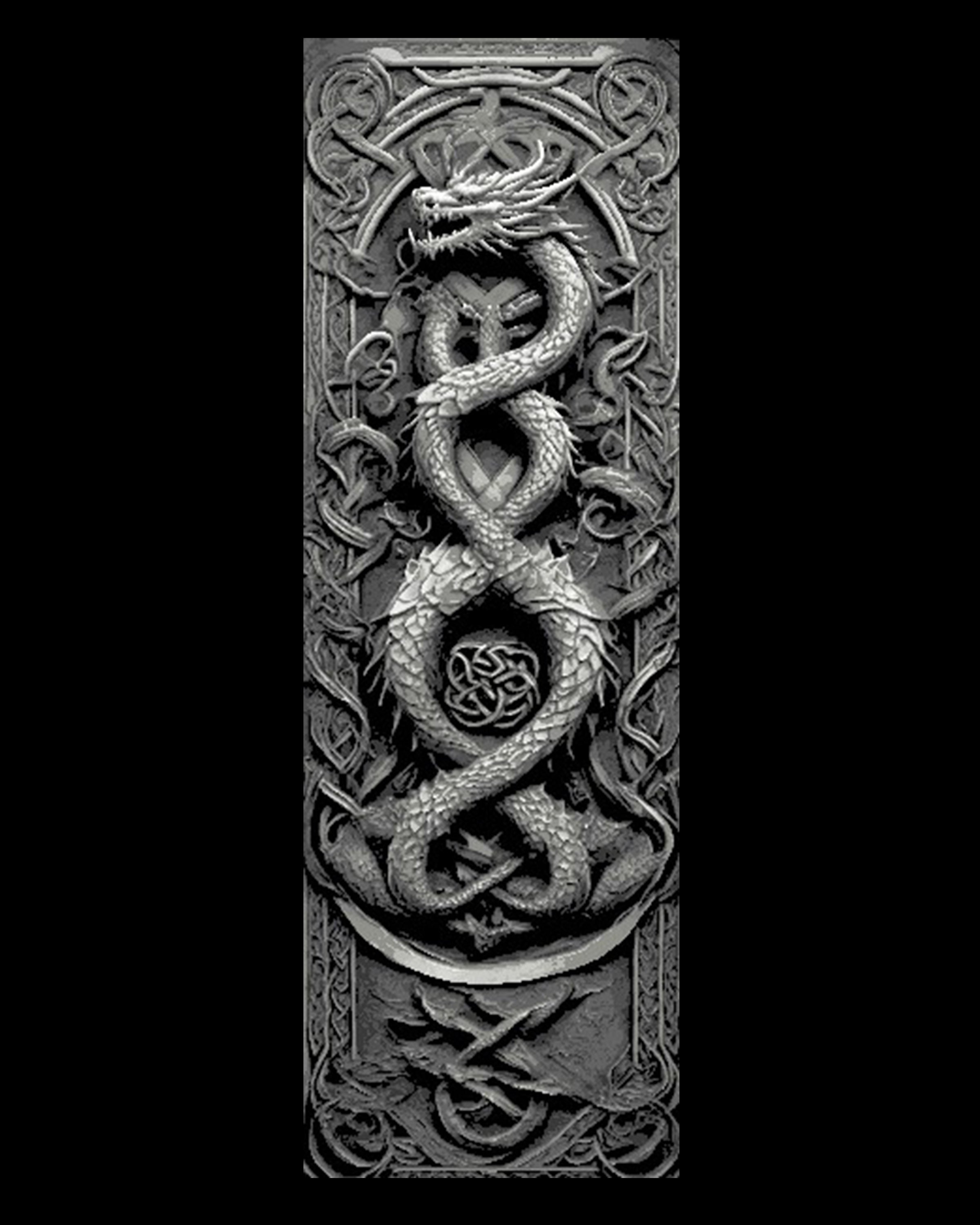 Celtic Knot Dragon 3