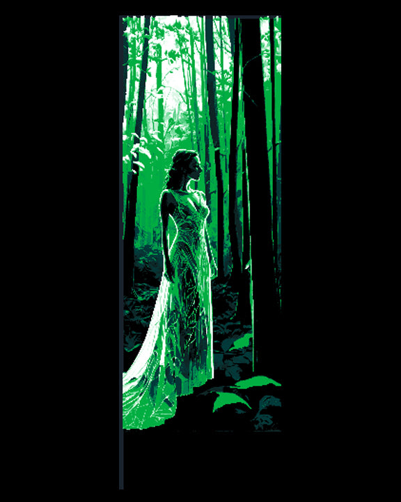 Woman in the Forest 2