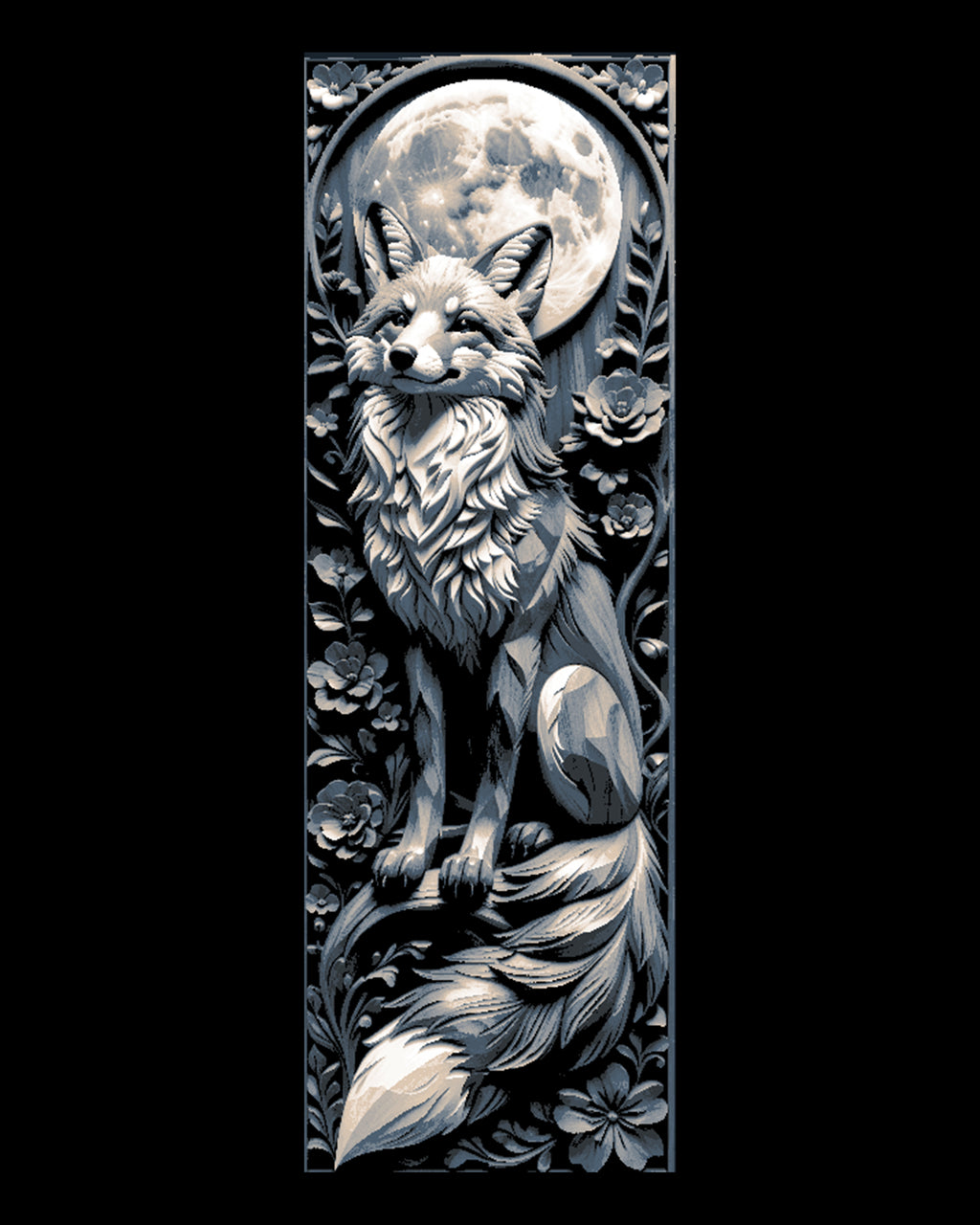 Fox Carvings 3