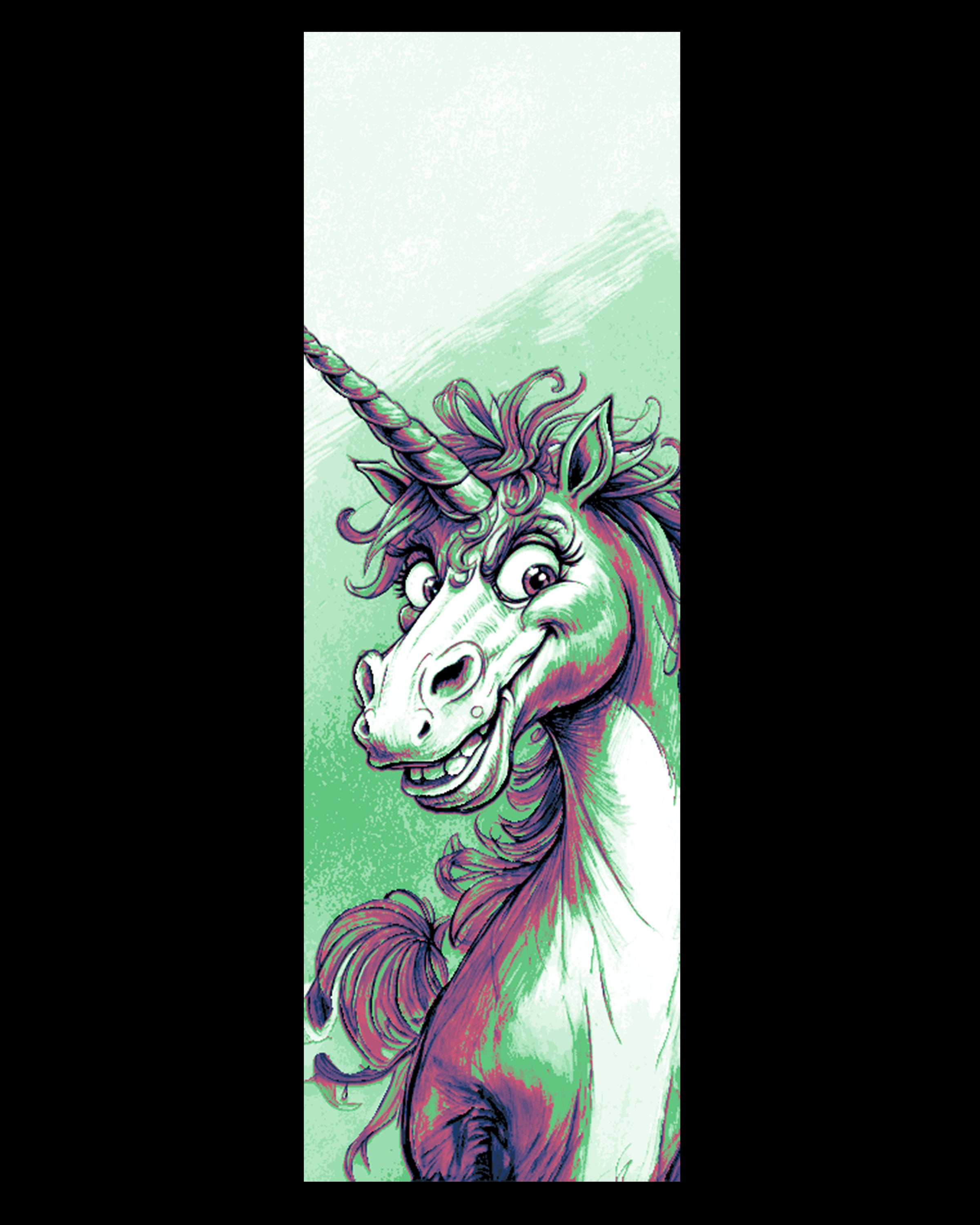 Cartoonish Unicorn 2