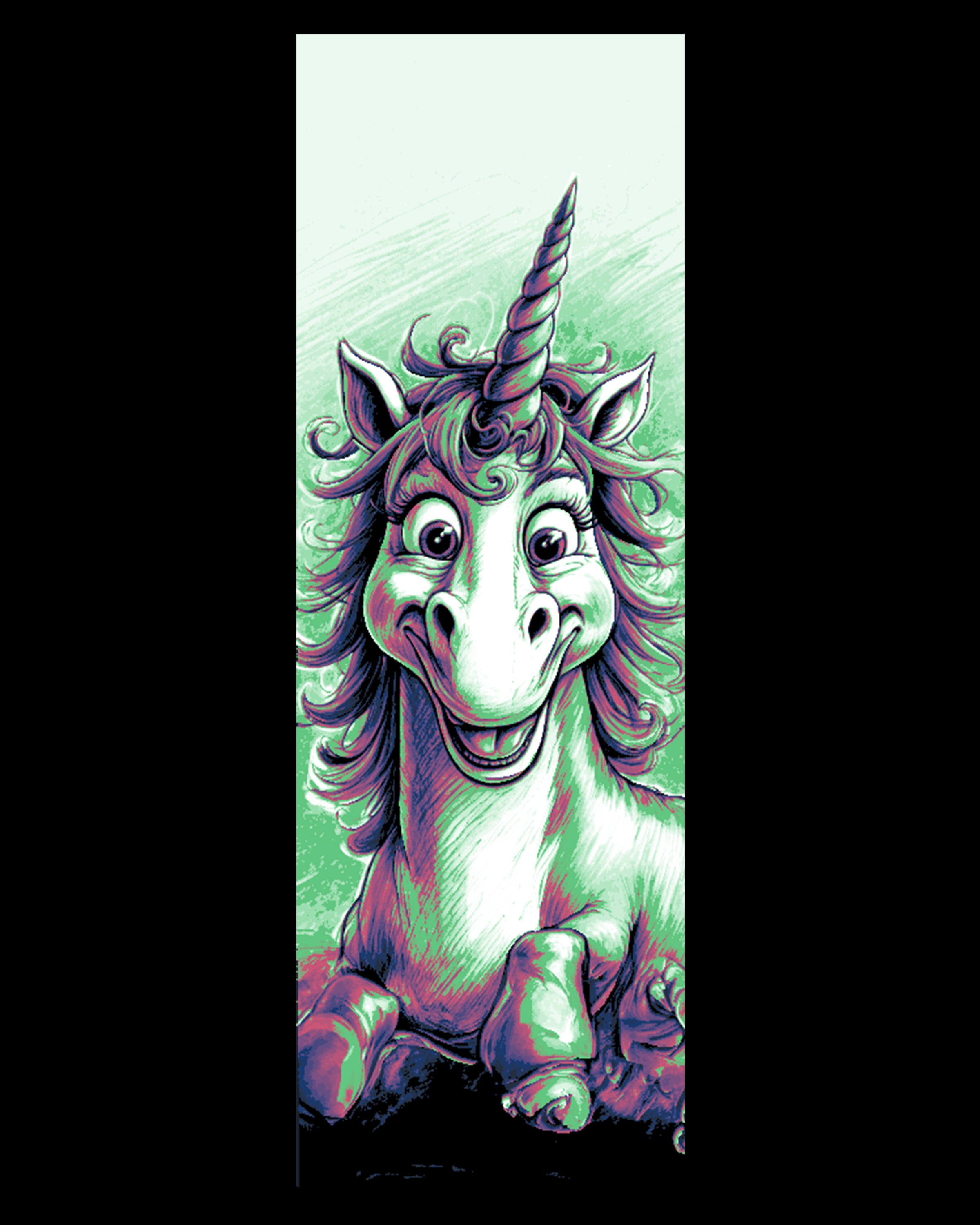 Cartoonish Unicorn 3