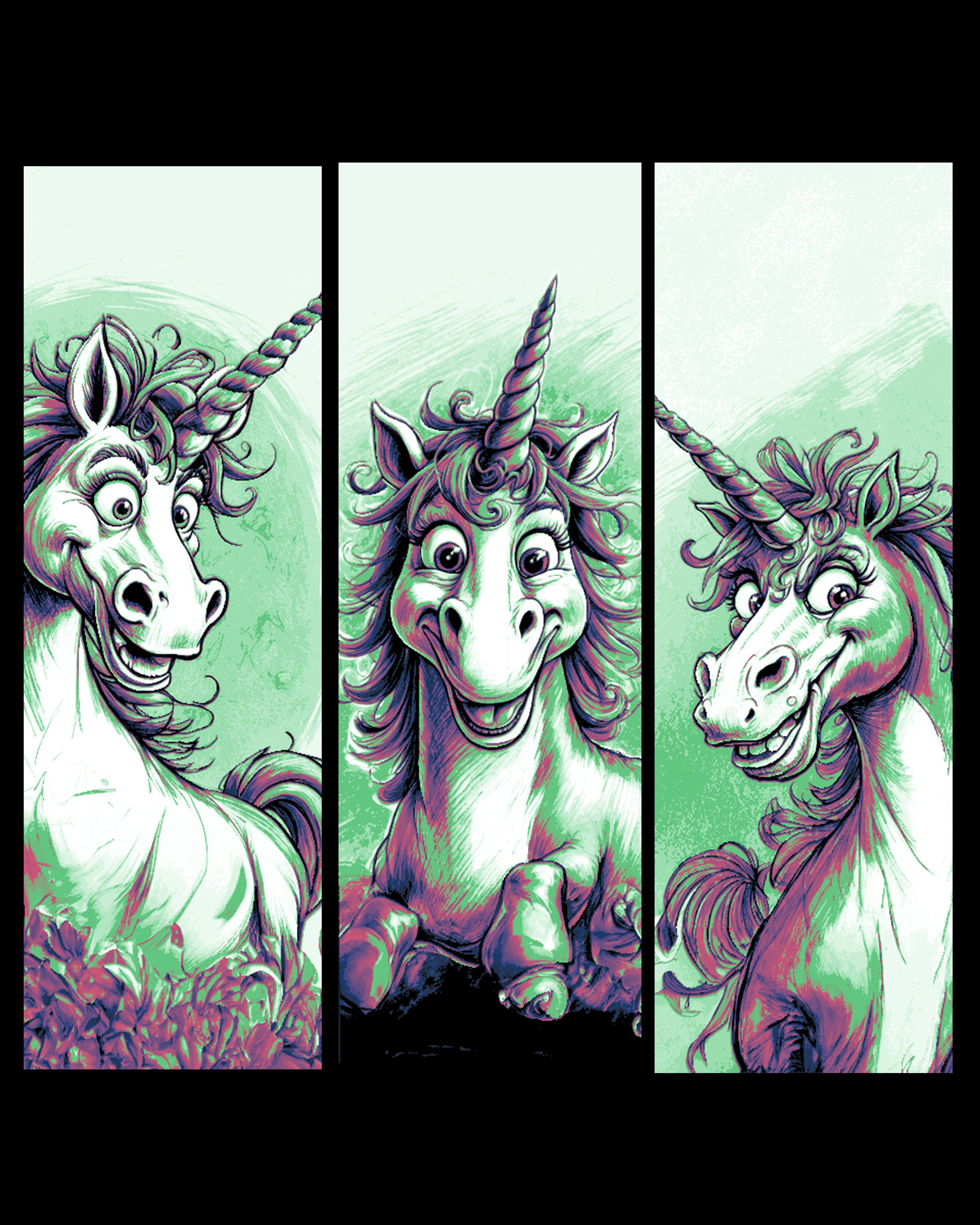 Cartoonish Unicorn 1